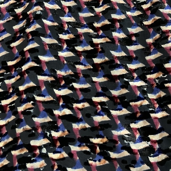 Marc By Marc Jacobs Velvet Devore Puzzle Dress Size 2 - Picture 6 of 13